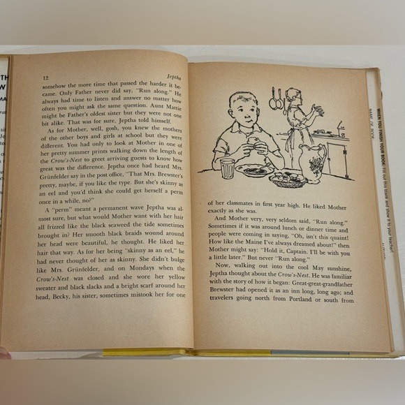 Vintage 1960 Jeptha and the New People - Weekly Reader | HC | 1st Edition VGC - Picture 11 of 16